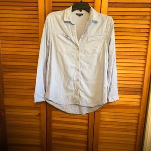 Topshop Denim long sleeve shirt lightly worn in good condition